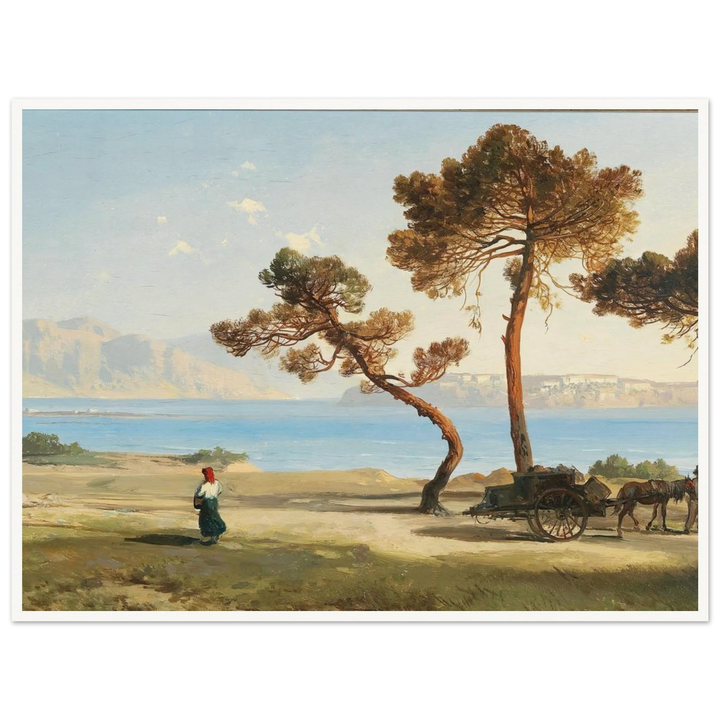 Ansicht Aus Italien Art Print | Albert Zimmermann-Quipham Collections