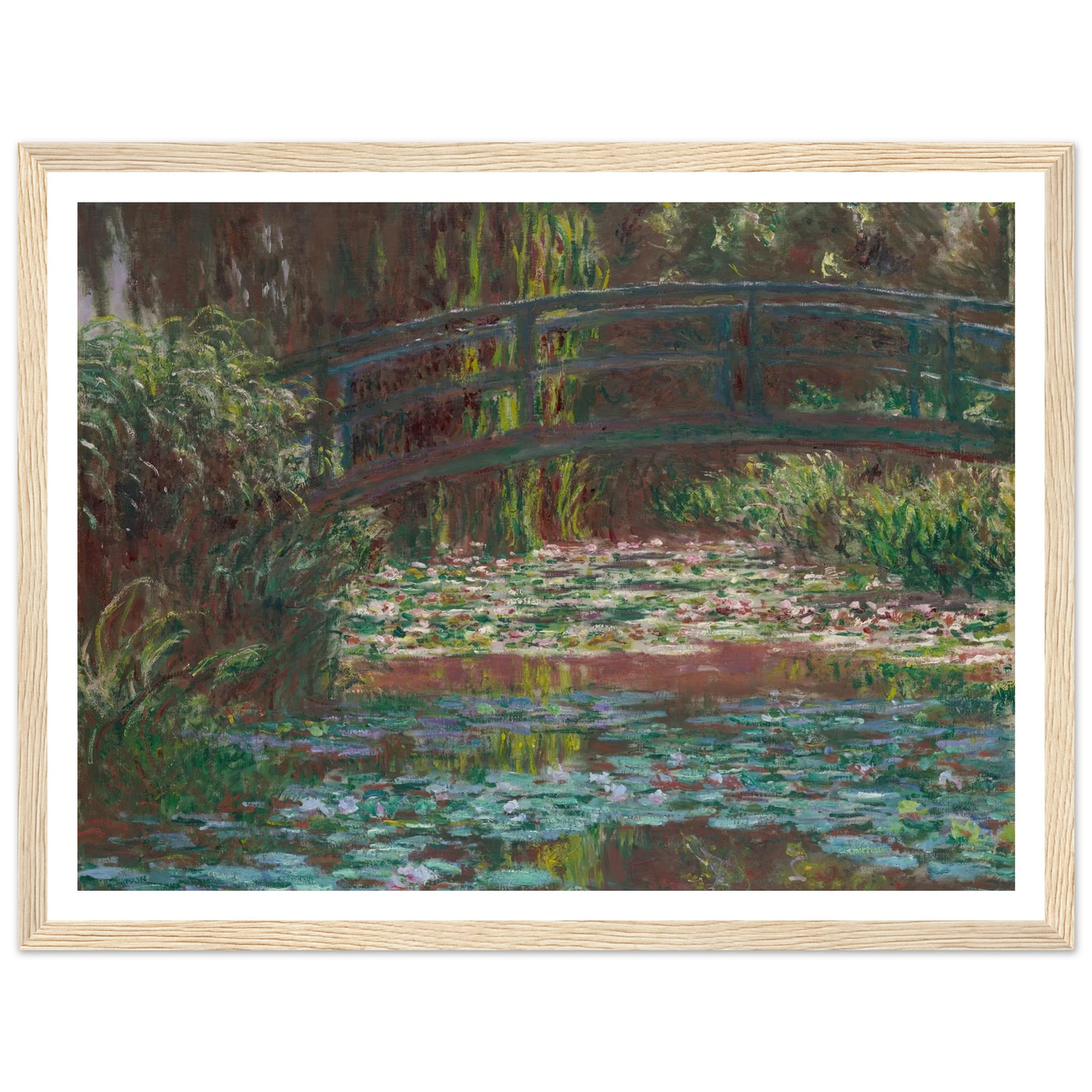 Water Lily Pond (1900) Art Print | Claude Monet-Quipham Collections