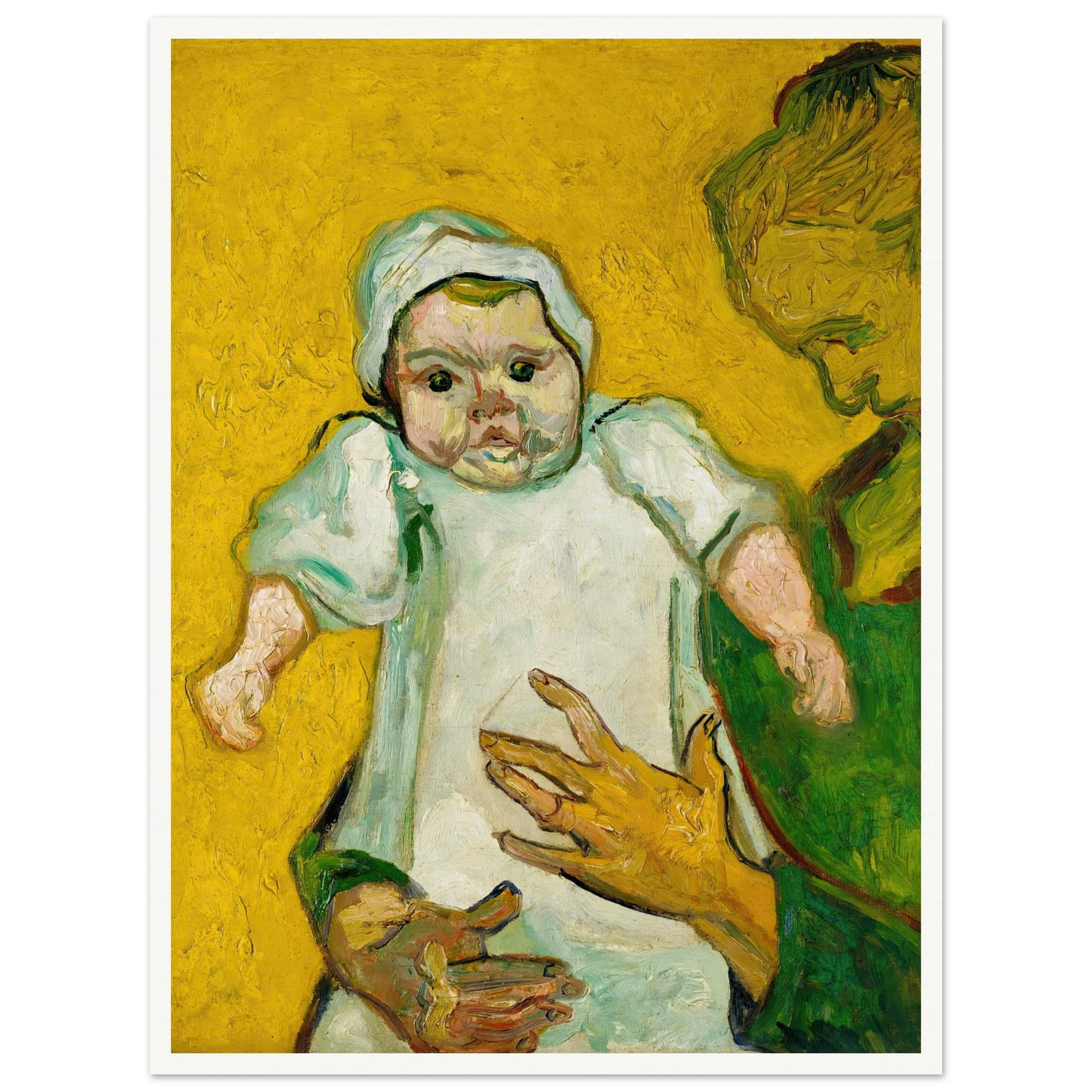 Madame Roulin and Her Baby (1888) Art Print | Vincent van Gogh-Quipham Collections