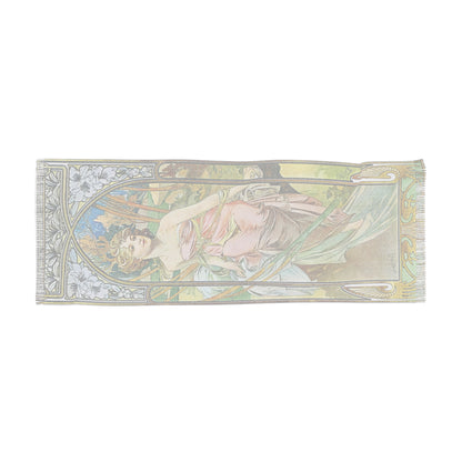 The Morning Awakening | Alphonse Mucha Scarf – Art Nouveau Scarf-Quipham Collections