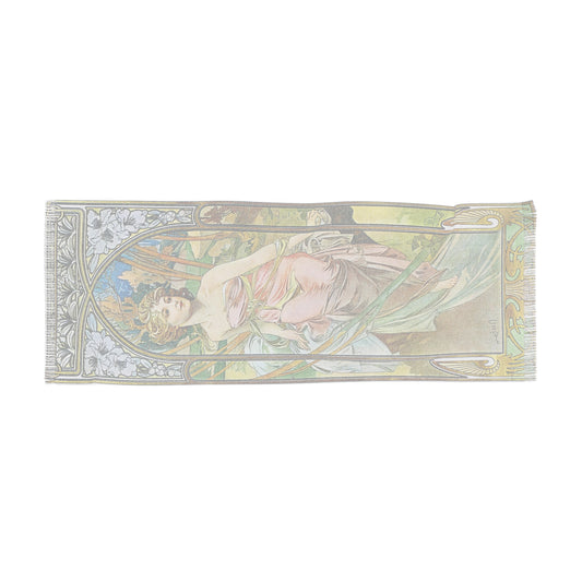The Morning Awakening | Alphonse Mucha Scarf – Art Nouveau Scarf-Quipham Collections