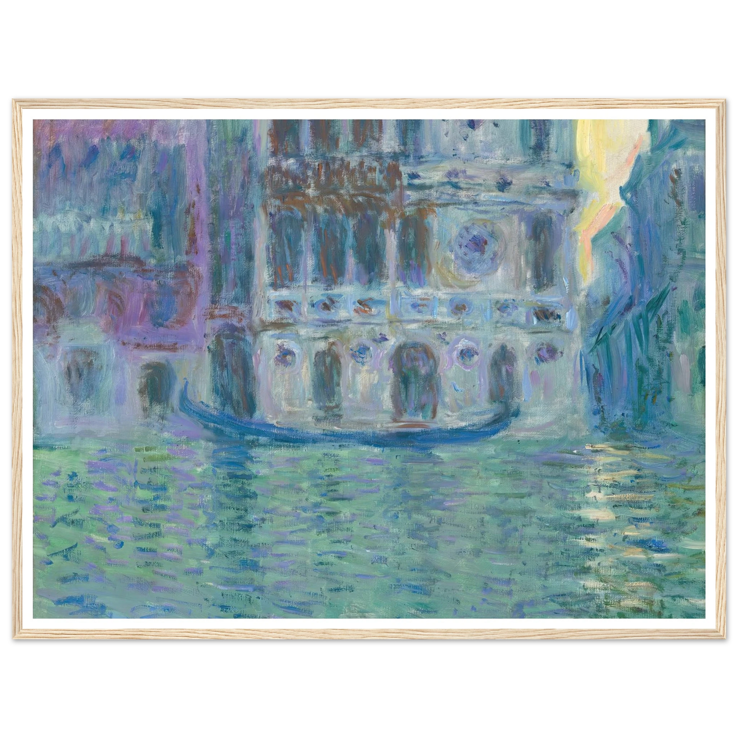 Le Palais Dario (1908) Art Print | Claude Monet-Quipham Collections
