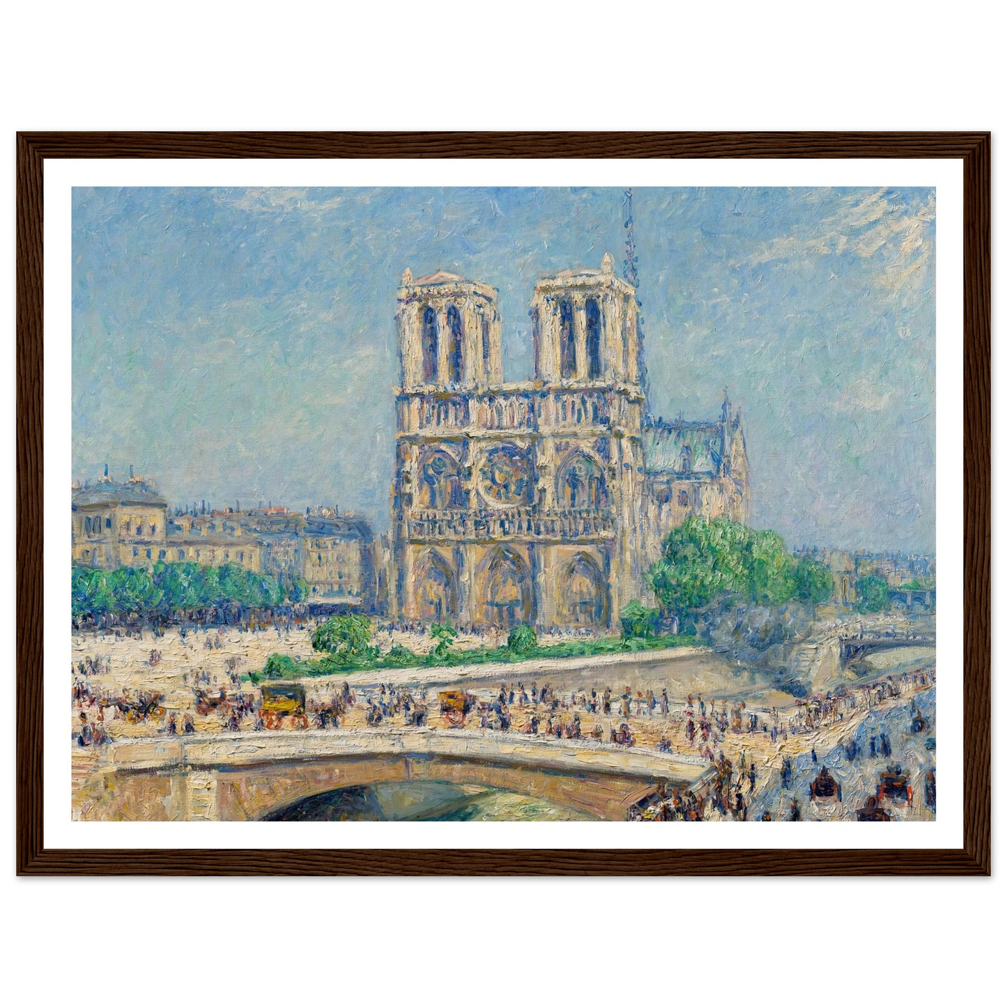 Notre-Dame, effet de soleil (1906) Art Print | Francis Picabia-Quipham Collections