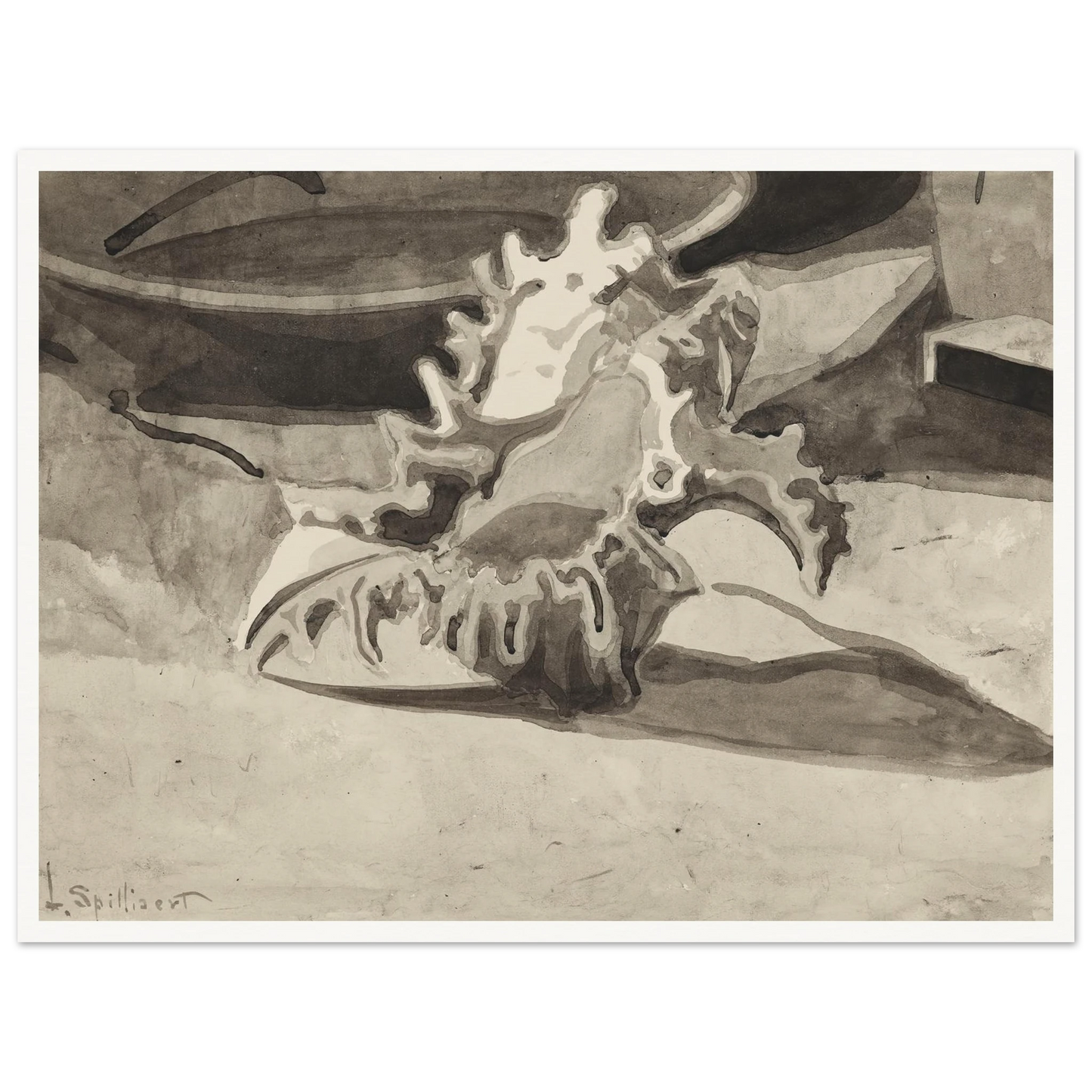 Coquillage (1909) Art Print | Leon Spilliaert-Quipham Collections