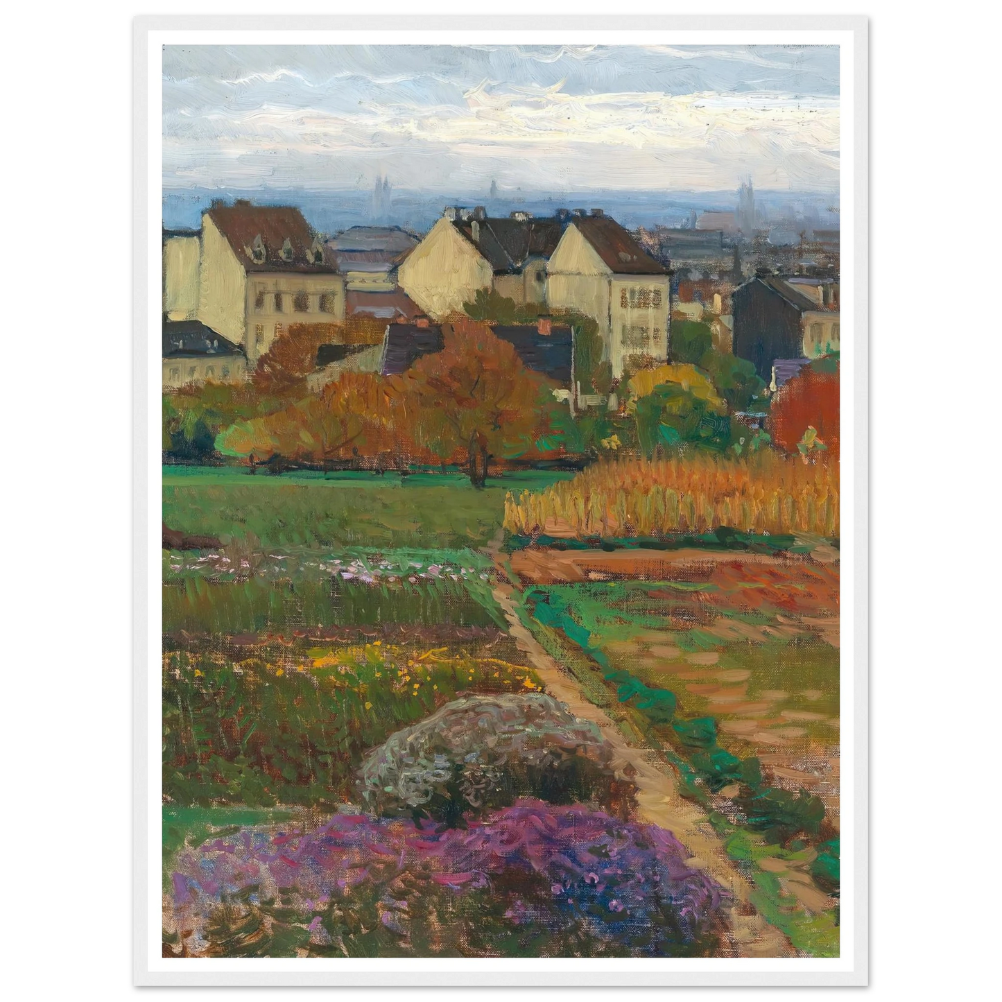 Döbling Wien Art Print | Carl Moll-Quipham Collections