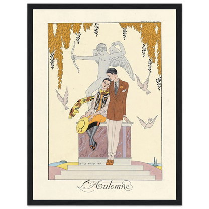 L’Automne (Autumn) (1922–1926) Art Print | George Barbier-Quipham Collections