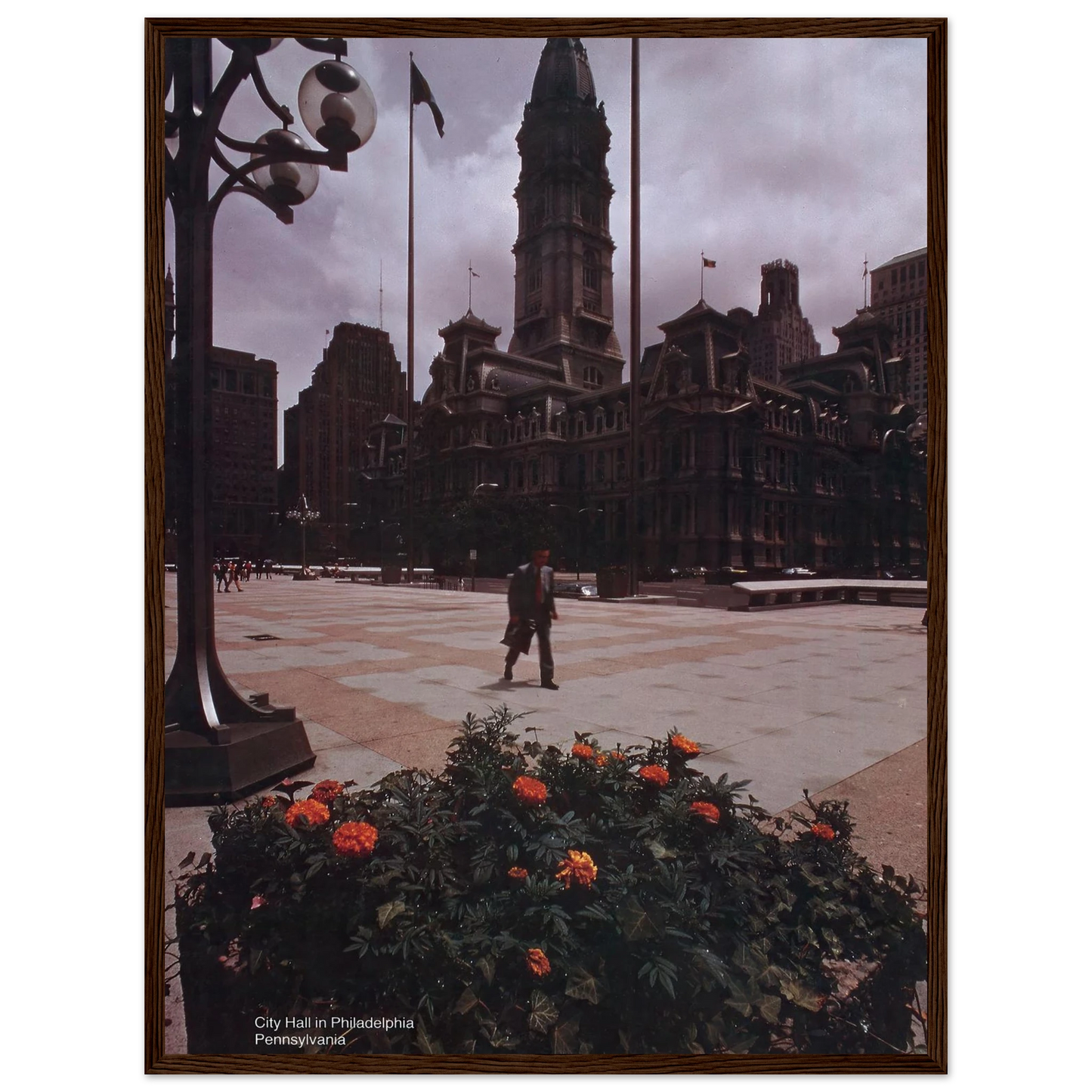 Scenically Yours, City Hall in Philadelphia, Pennsylvania Art Print | US Information Agency-Quipham Collections