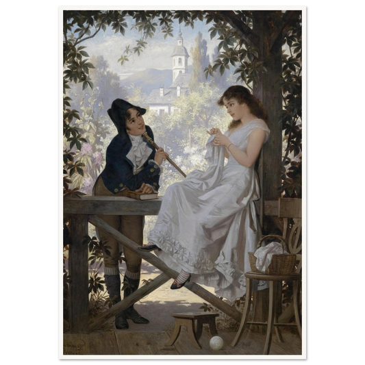 Das Stelldichein Art Print | Carl Schweninger Jr-Quipham Collections