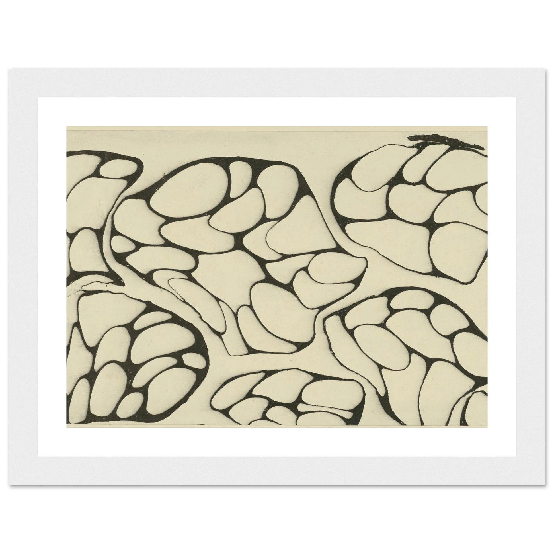 Adermarmorpapier (1903 - 1907) Art Print | Josef Hoffmann-Quipham Collections