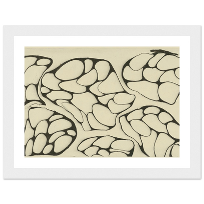 Adermarmorpapier (1903 - 1907) Art Print | Josef Hoffmann-Quipham Collections