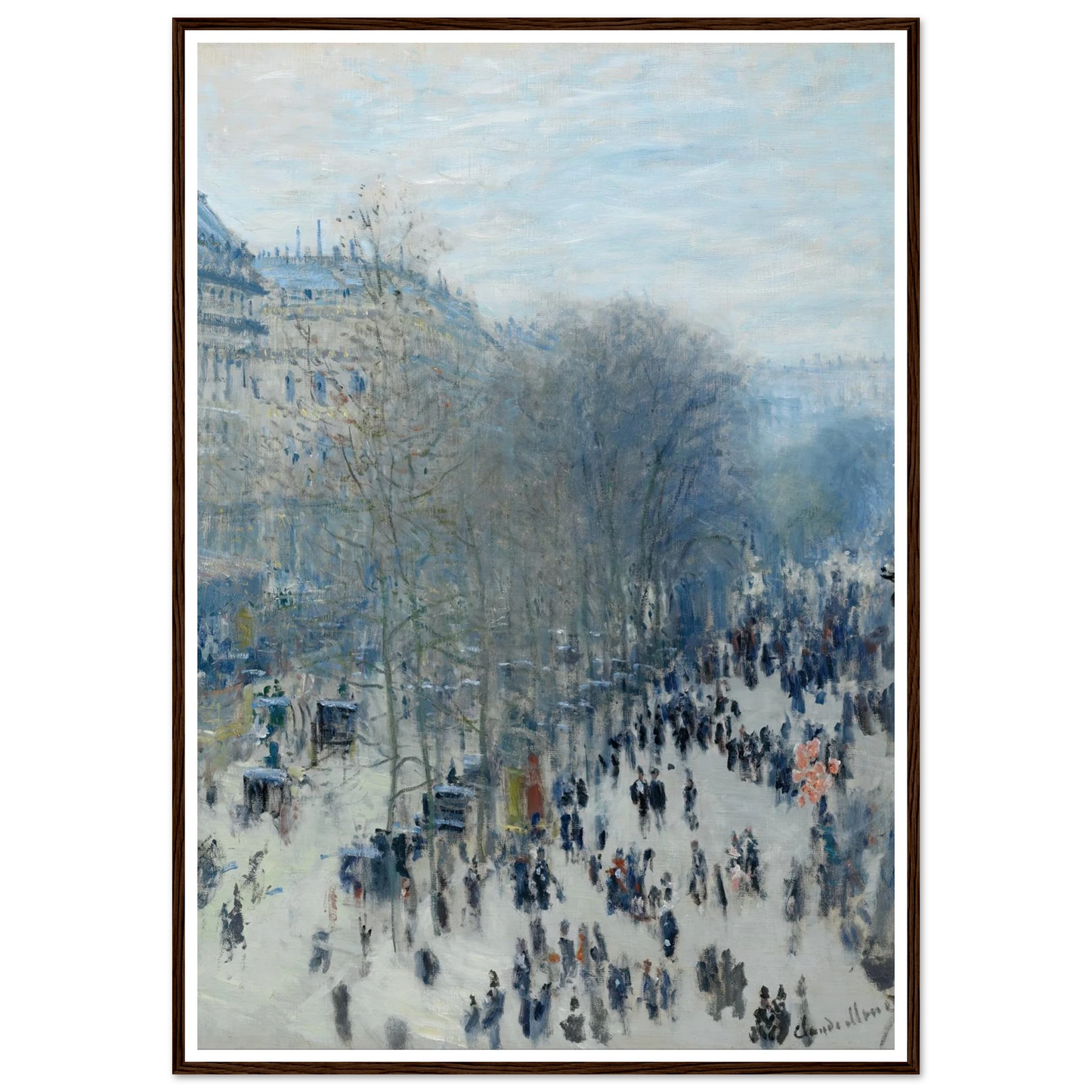 Boulevard des Capucines Art Print | Claude Monet-Quipham Collections