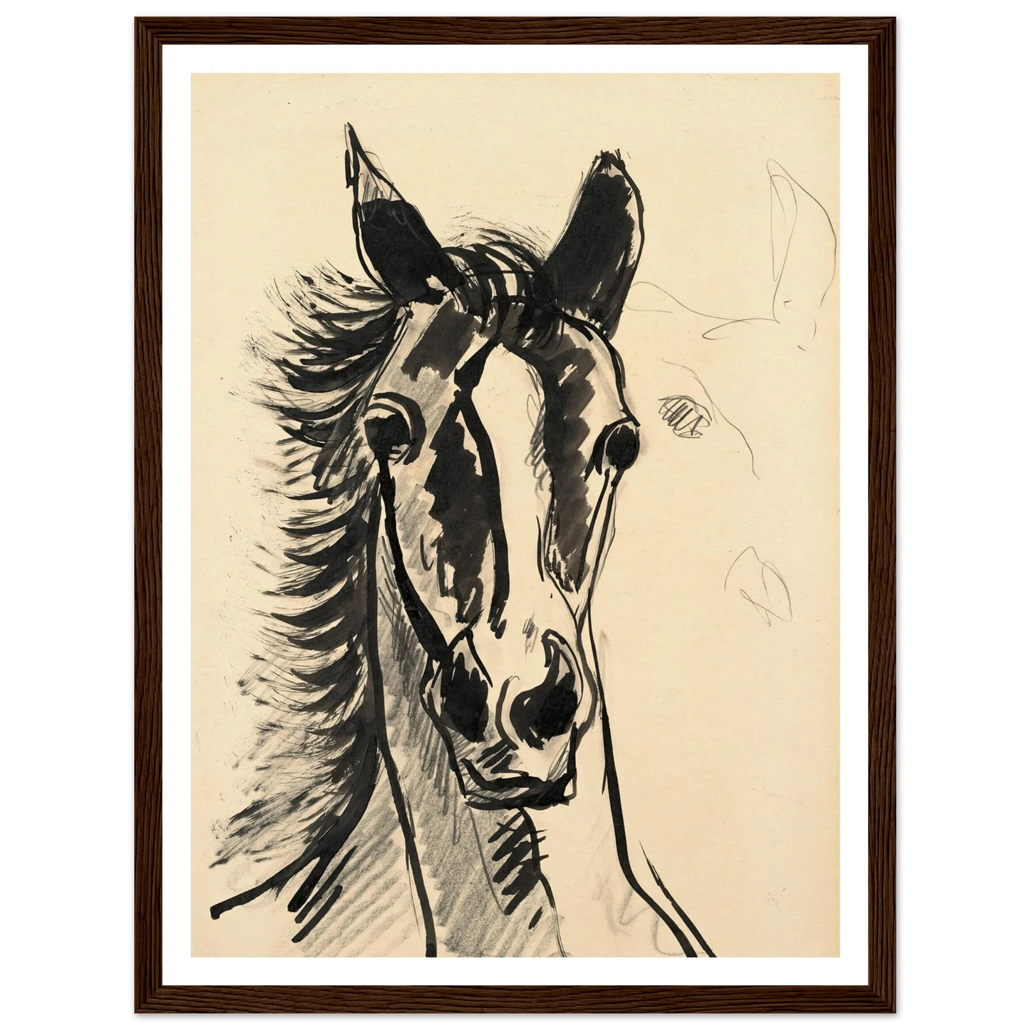 Tête de cheval (1930-35) Art Print | Francis Picabia-Quipham Collections