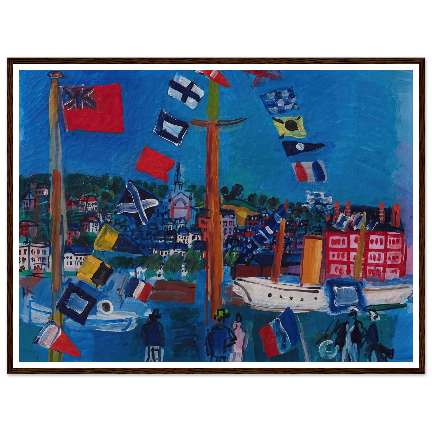 Le bassin à Deauville (1929) Art Print | Raoul Dufy-Quipham Collections