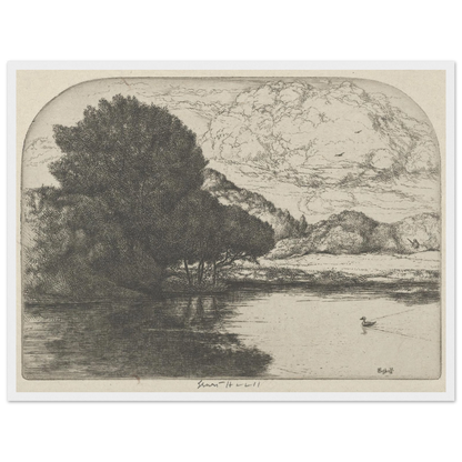 Doomed Duck (1900-1925) Art Print | Ernest Haskell-Quipham Collections