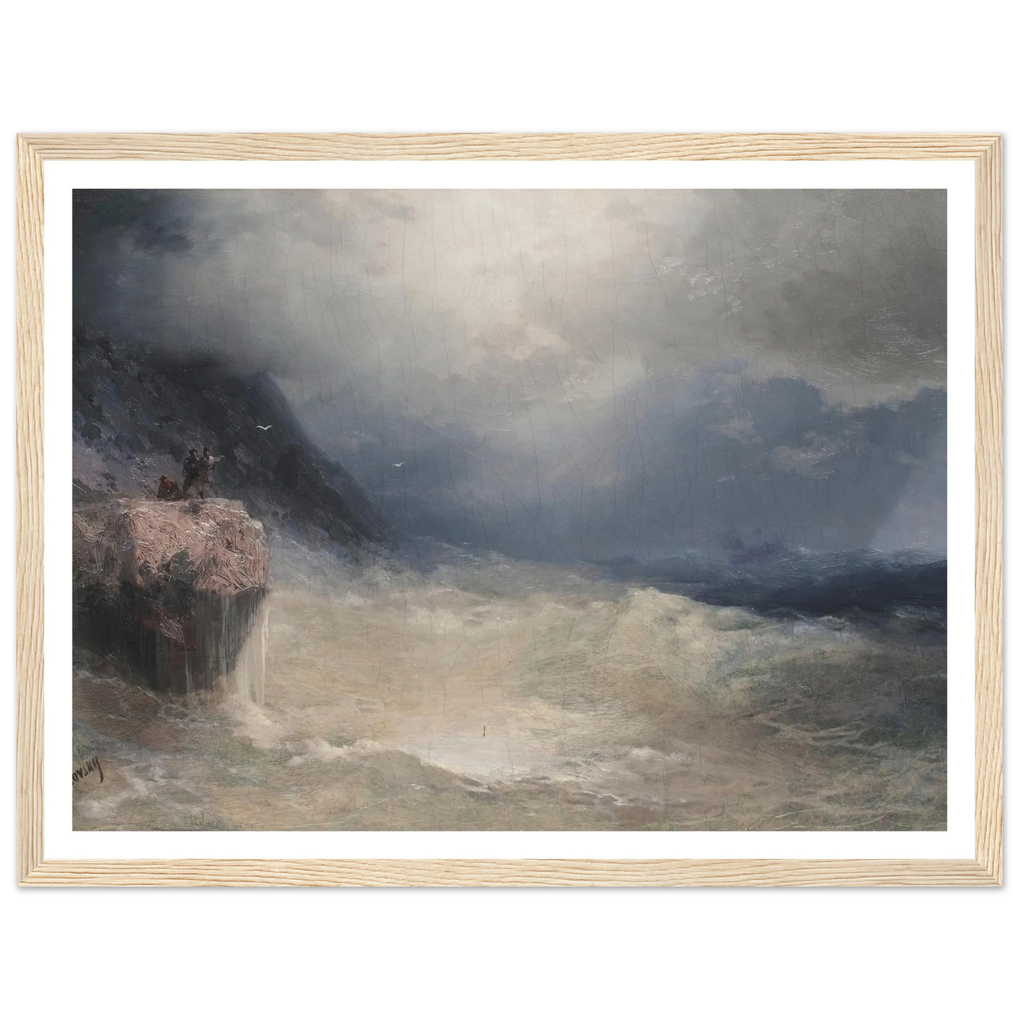 The Survivor Art Print | Ivan Konstantinovich Aivazovsky-Quipham Collections