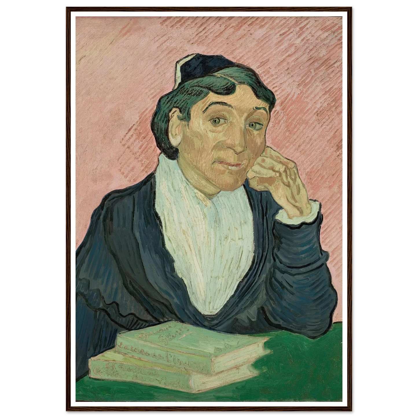 The Woman from Arles (1890) Art Print | Vincent van Gogh-Quipham Collections