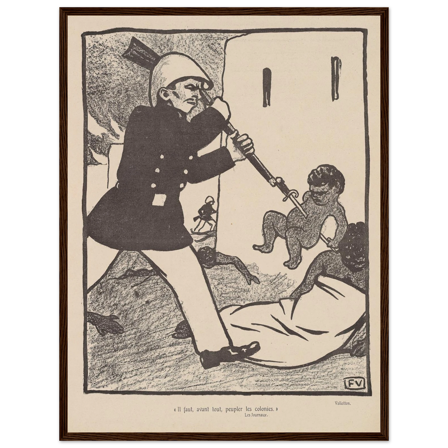 11 juillet 1903 Art Print | Felix Vallotton-Quipham Collections