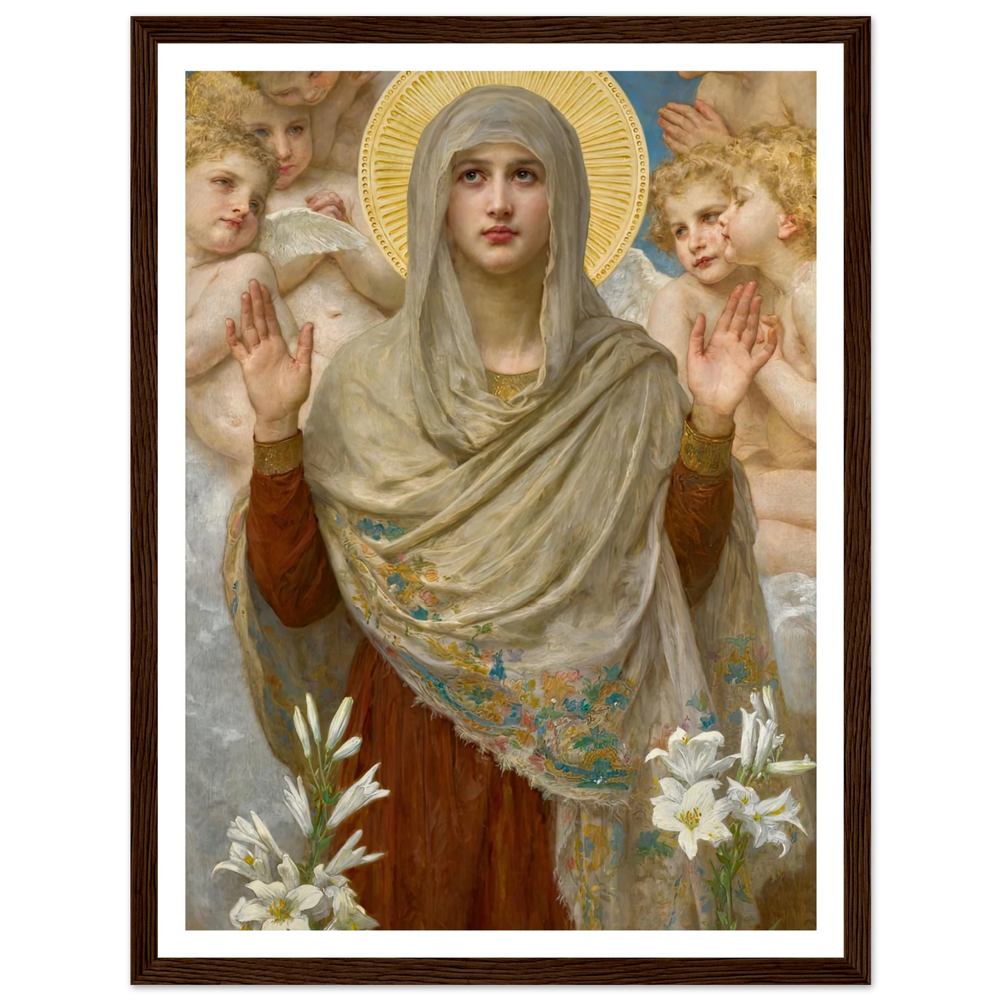 Ora Pro Nobis (1903) Art Print | William Bouguereau-Quipham Collections