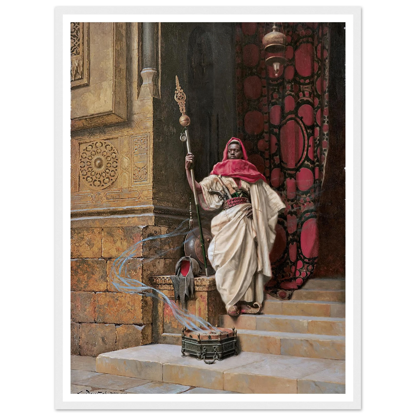 The Guard (1907) Art Print | Ludwig Deutsch-Quipham Collections