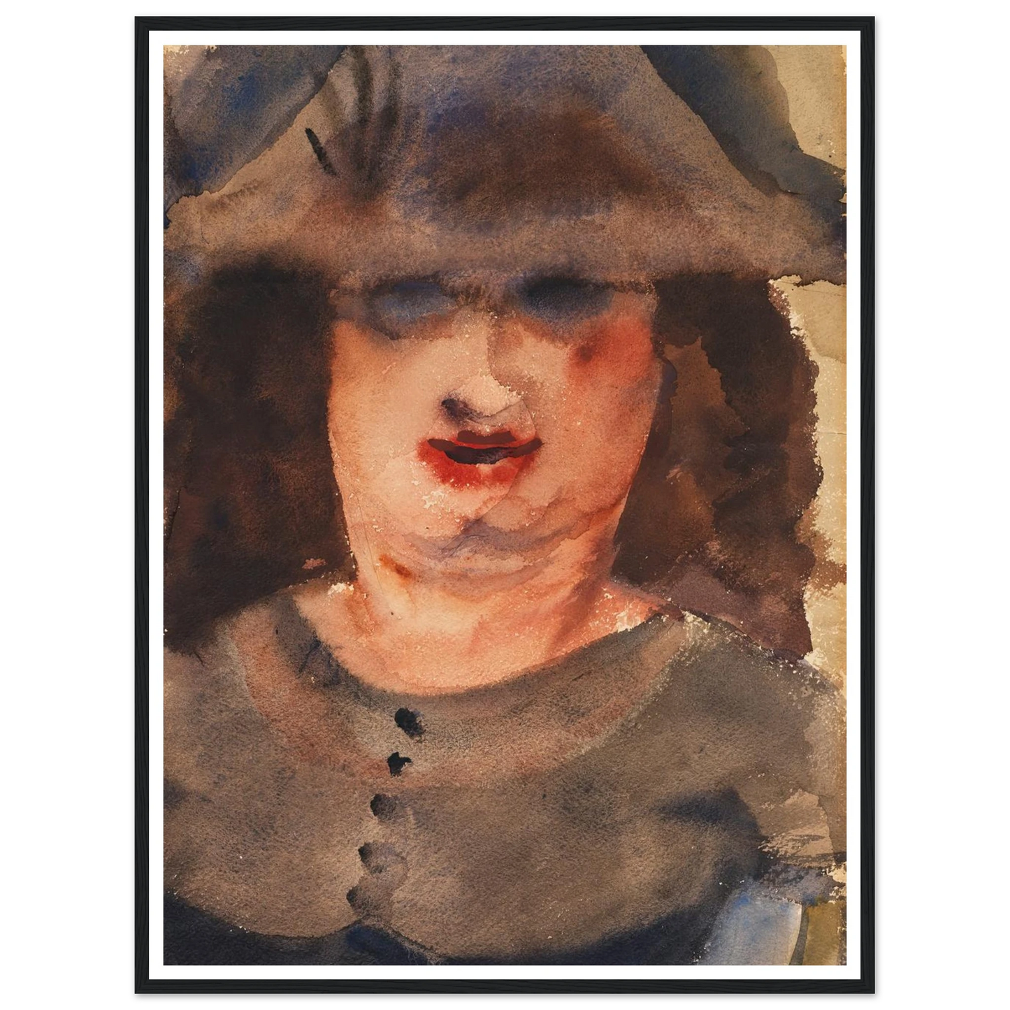 Frau (1925) Art Print | Paul Kleinschmidt-Quipham Collections