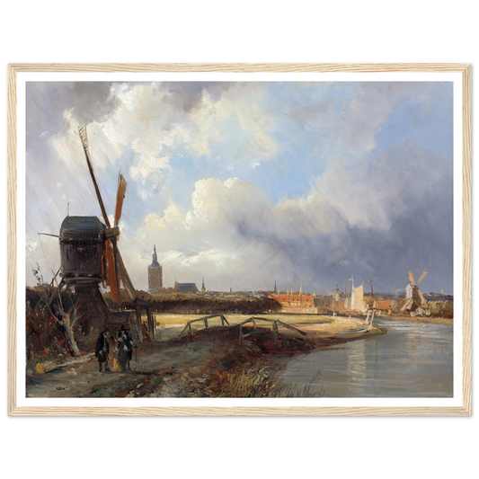 View of The Hague (c. 1850 - c. 1852) Art Print | Cornelis Springer-Quipham Collections