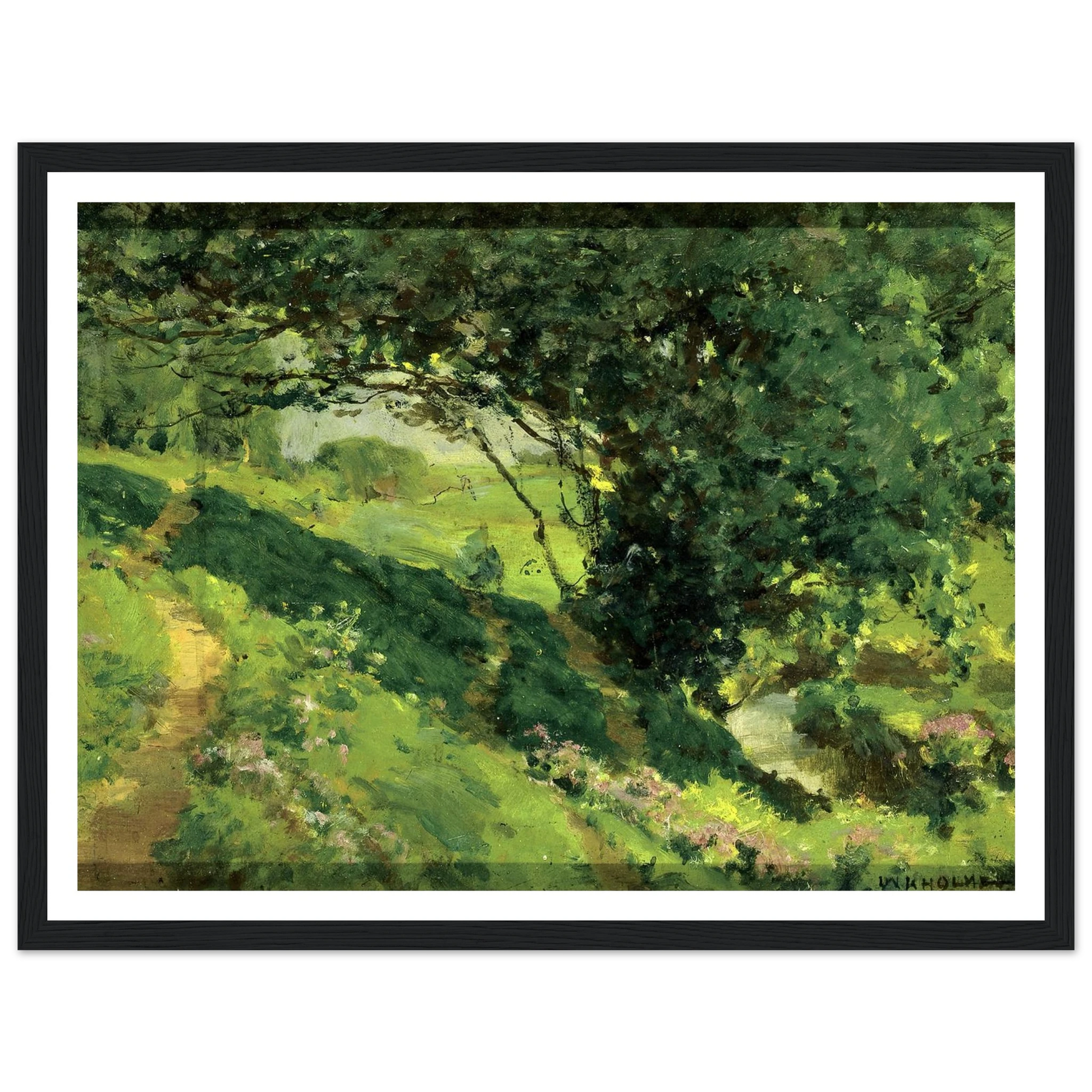 Original Sketch Of ‘the Wanderlusters’ Rest’ (ca. 1915) Art Print | William Henry Holmes-Quipham Collections