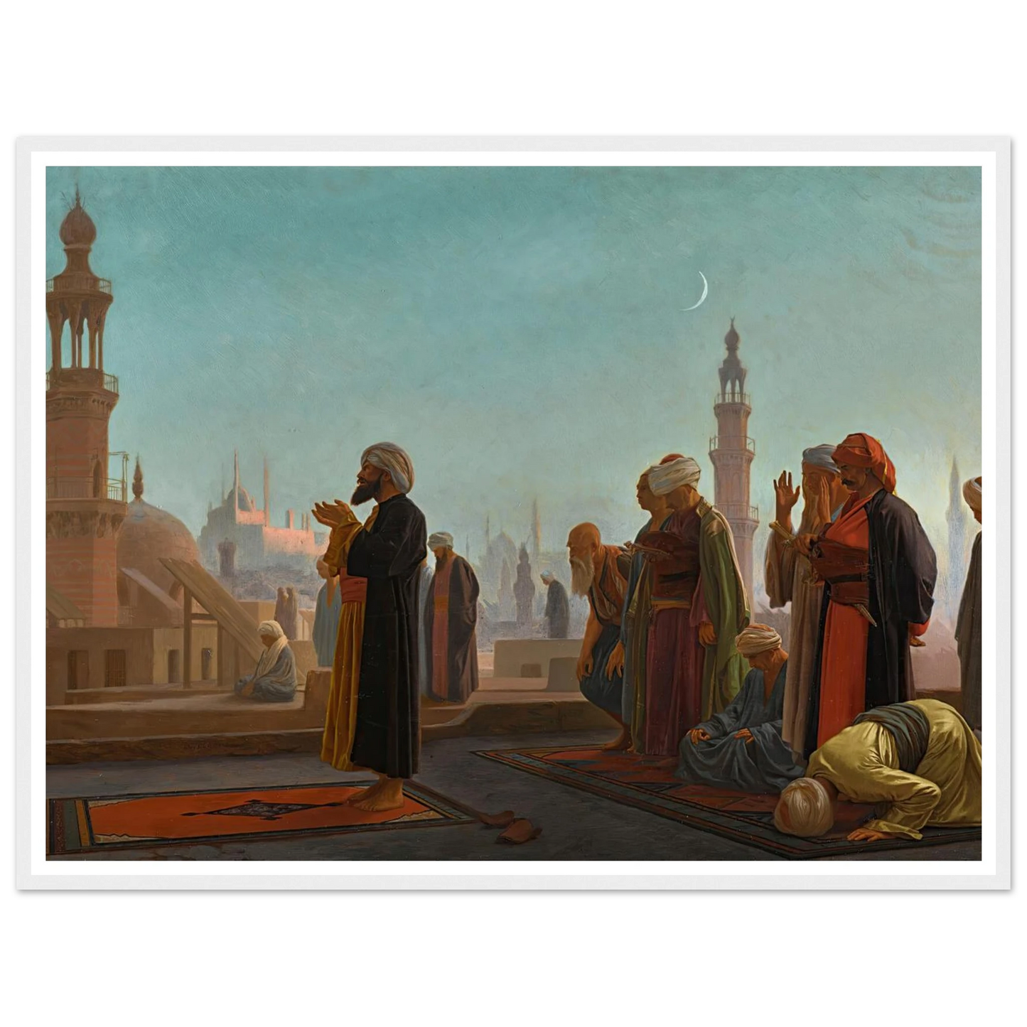 Evening Prayer, Cairo Art Print | Jean Leon Gerome-Quipham Collections