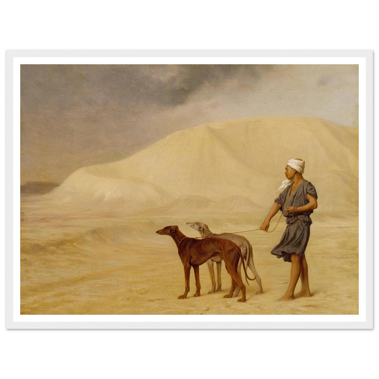 On the Desert (ca 1867) Art Print | Jean Leon Gerome-Quipham Collections