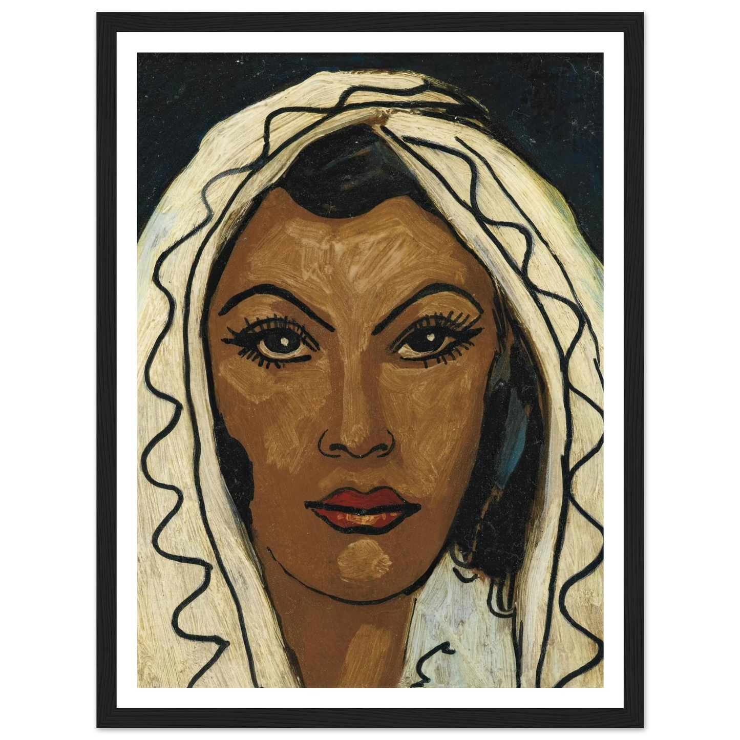 Sans titre (Visage de femme) Art Print | Francis Picabia-Quipham Collections