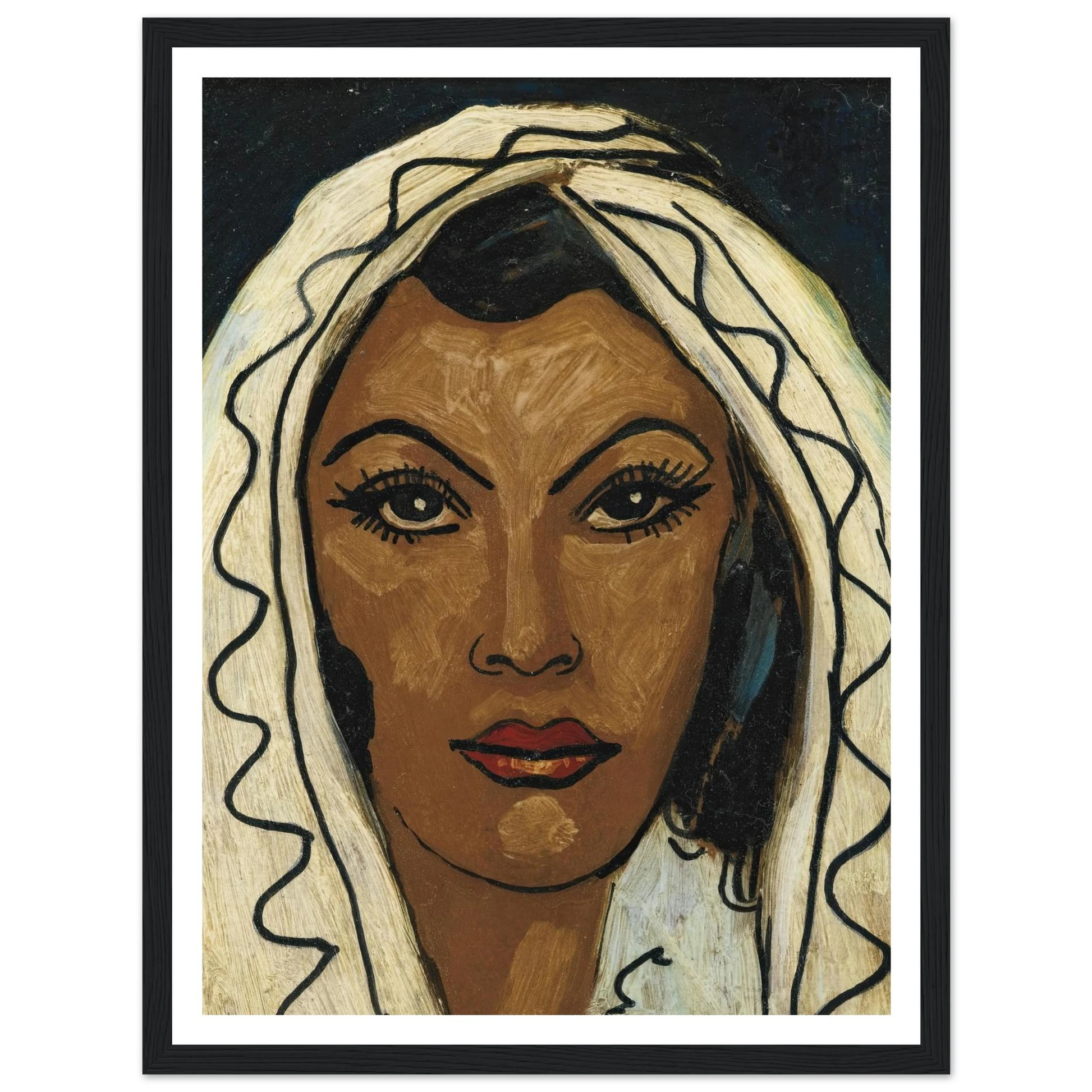 Sans titre (Visage de femme) Art Print | Francis Picabia-Quipham Collections