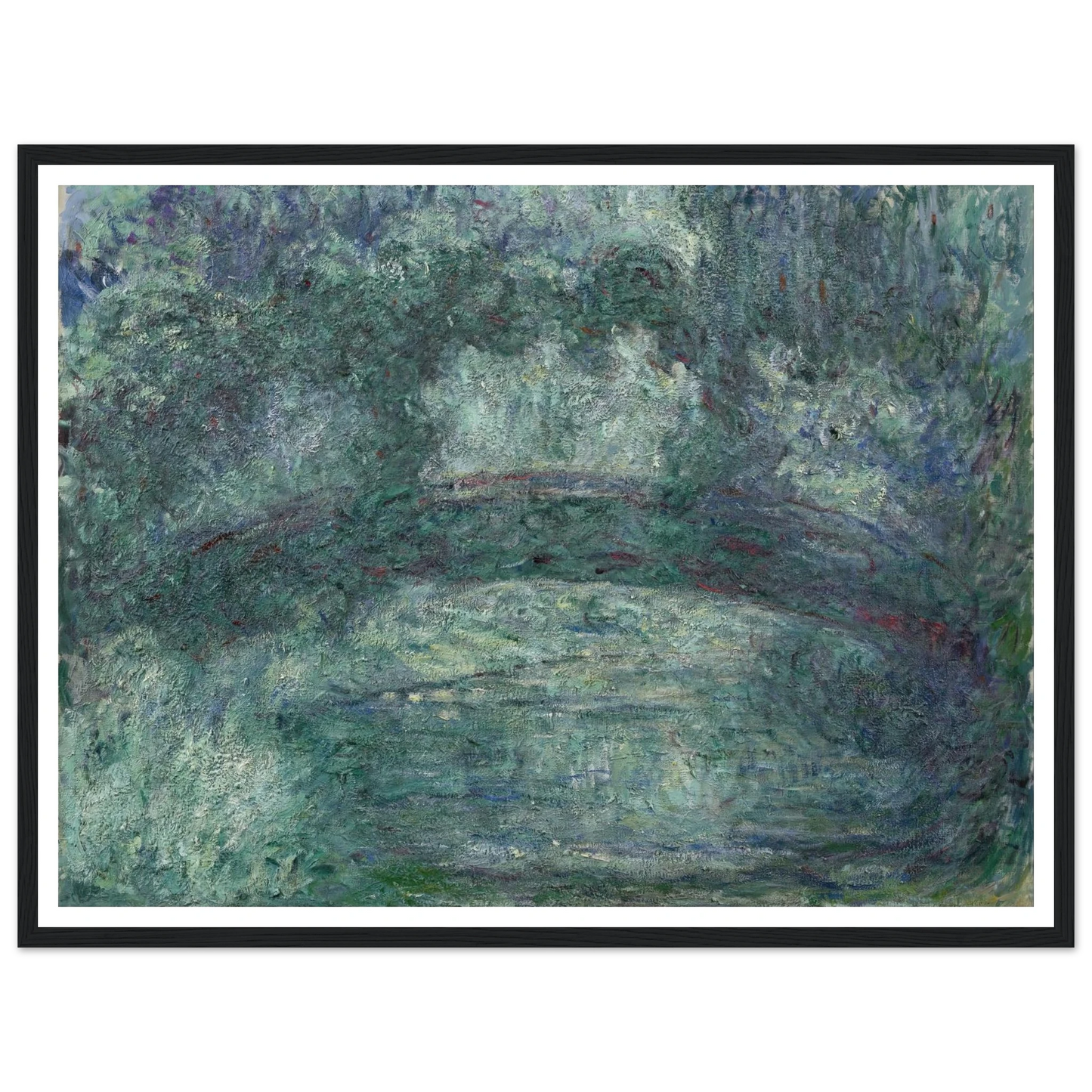 The Japanese bridge (1919-1924) Art Print | Claude Monet-Quipham Collections