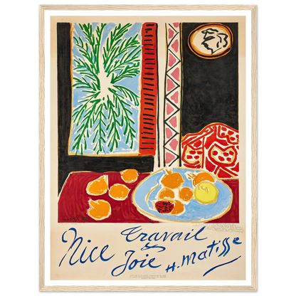 Nice Travail et Joie (1947) Art Print | Henri Matisse-Quipham Collections