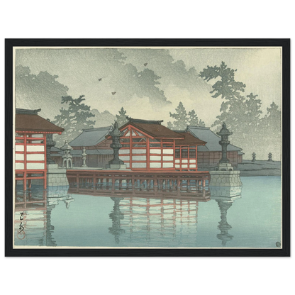 Kiri no Miyajima (Miyajima in mist) (1947) Art Print | Kawase Hasui-Quipham Collections