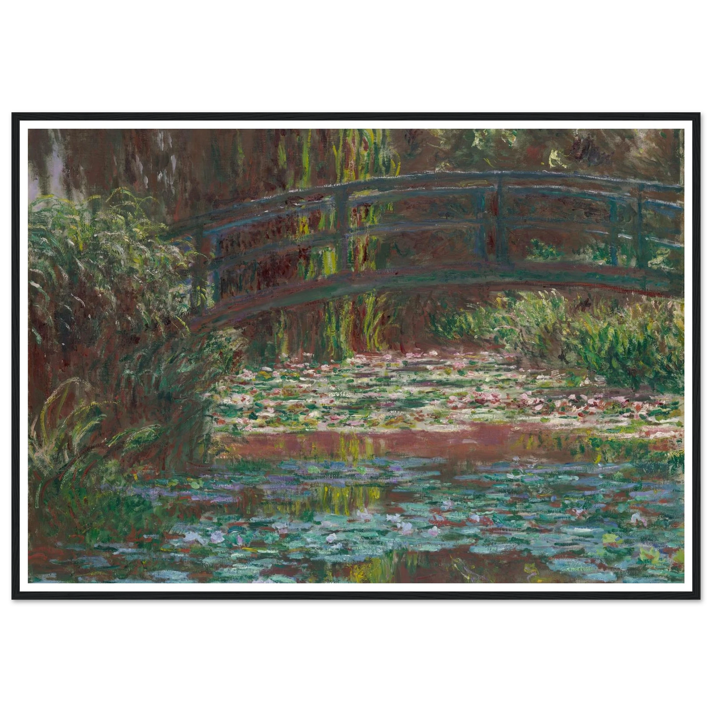 Water Lily Pond (1900) Art Print | Claude Monet-Quipham Collections