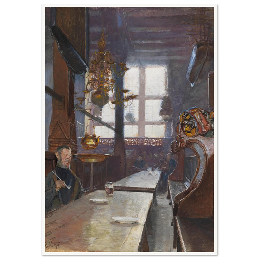 Schifferhaus in Lübeck (1894) Art Print | Carl Moll-Quipham Collections