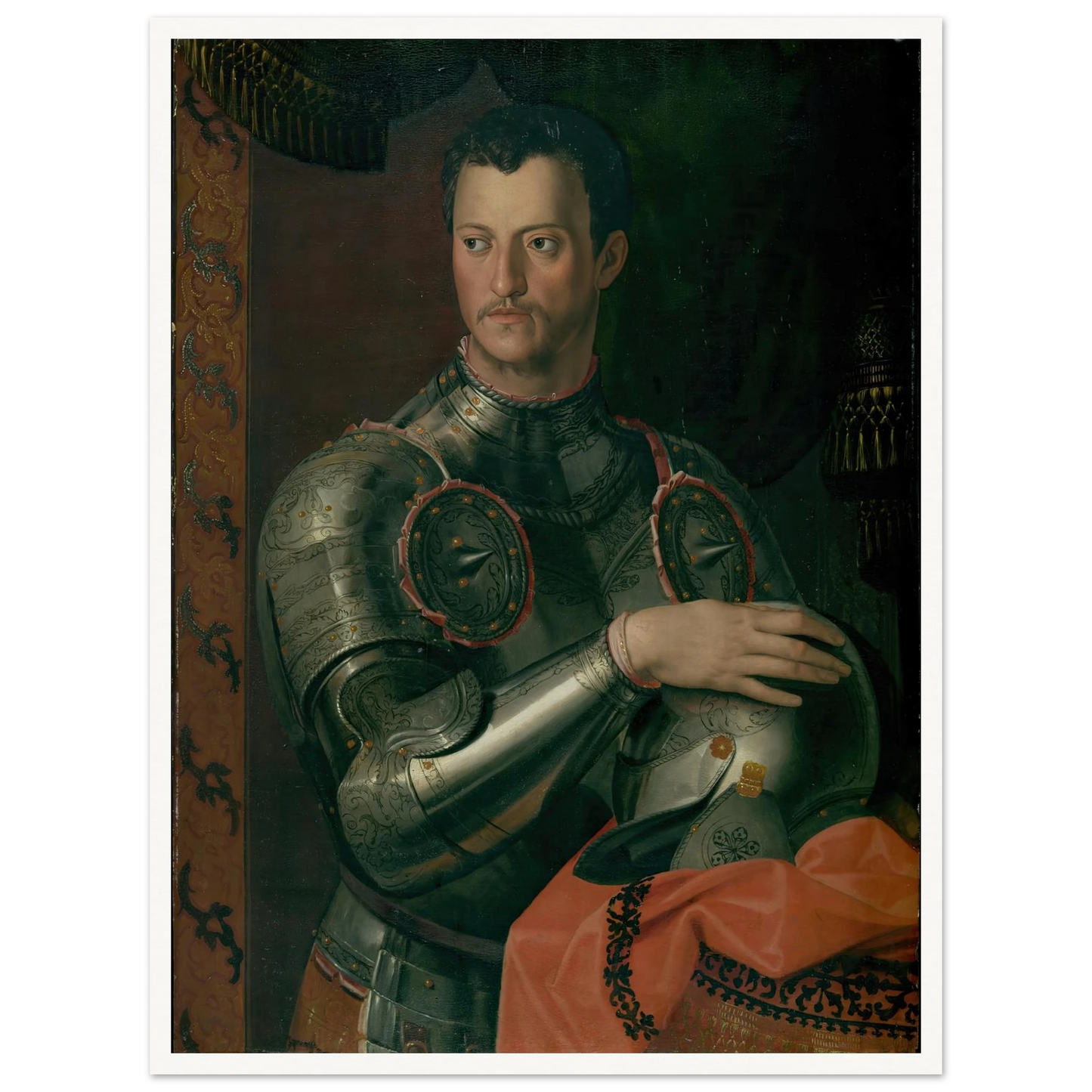 Cosimo I De’ Medici (1519–1574) Art Print | Agnolo Bronzino-Quipham Collections