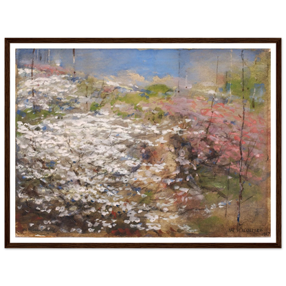 Field Of Blossoms (1927) Art Print | William Henry Holmes-Quipham Collections
