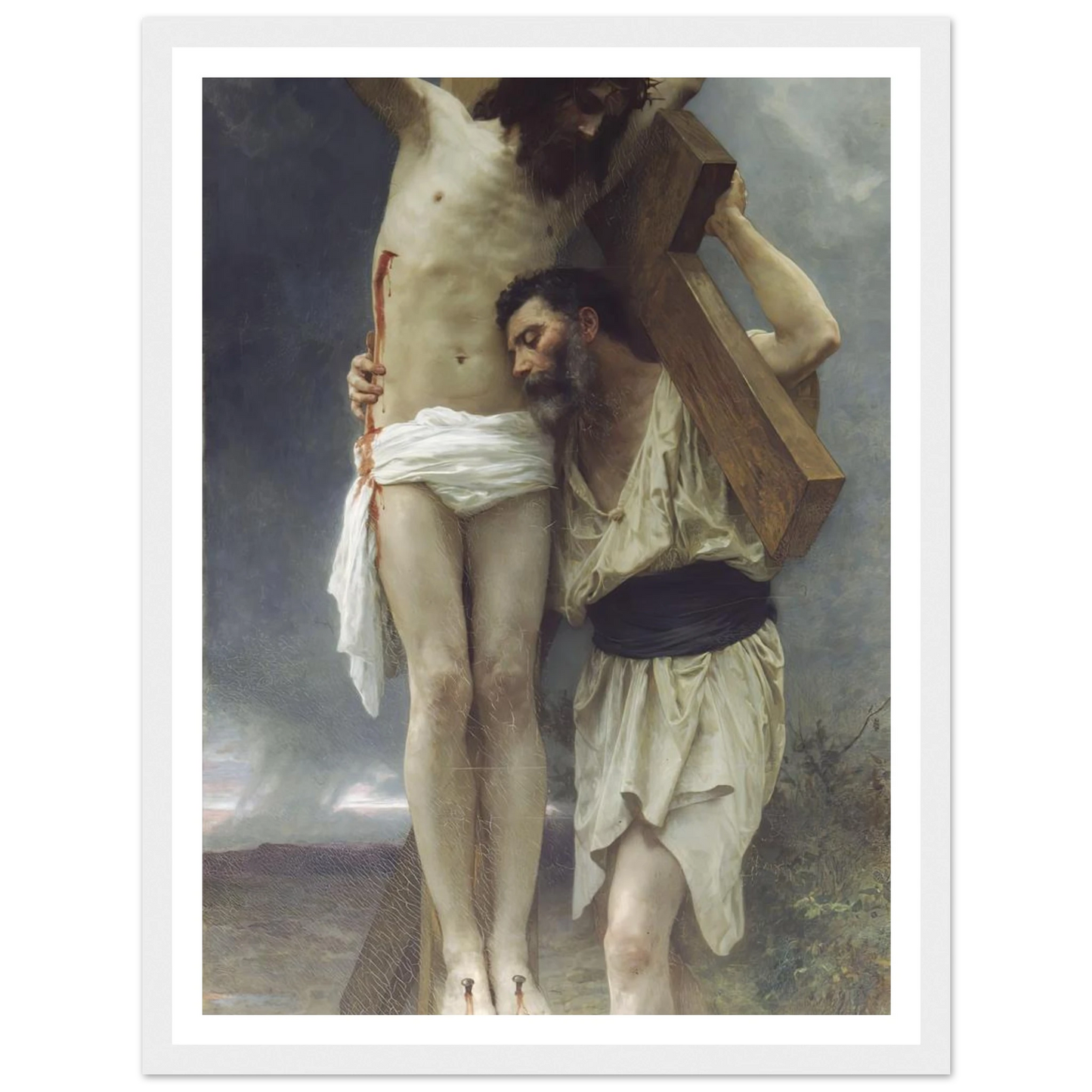Compassion (1897) Art Print | William Bouguereau-Quipham Collections