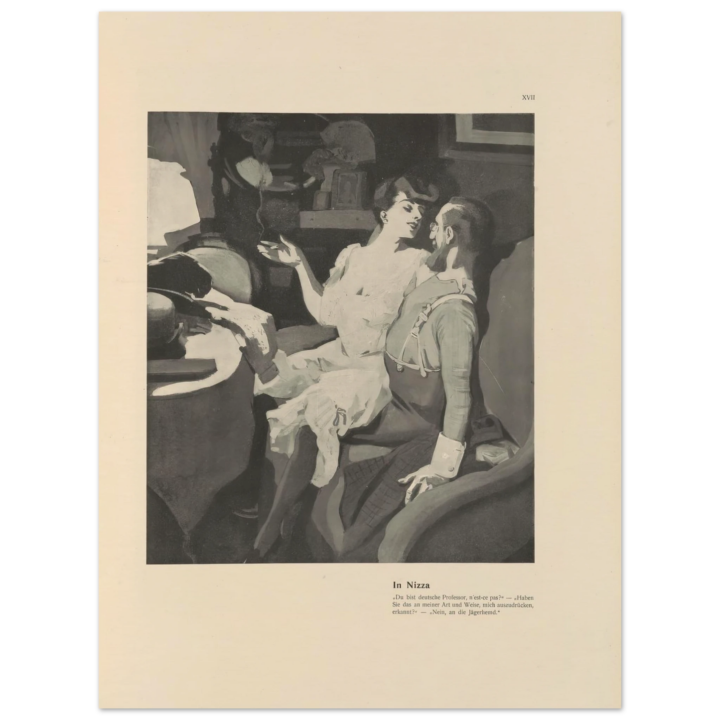 In Nizza (1908) Art Print | Ferdinand Freiherr von Reznicek-Quipham Collections