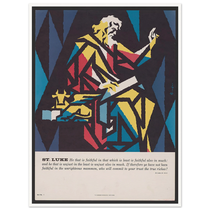 St. Luke (1962) Art Print | Joseph Binder-Quipham Collections