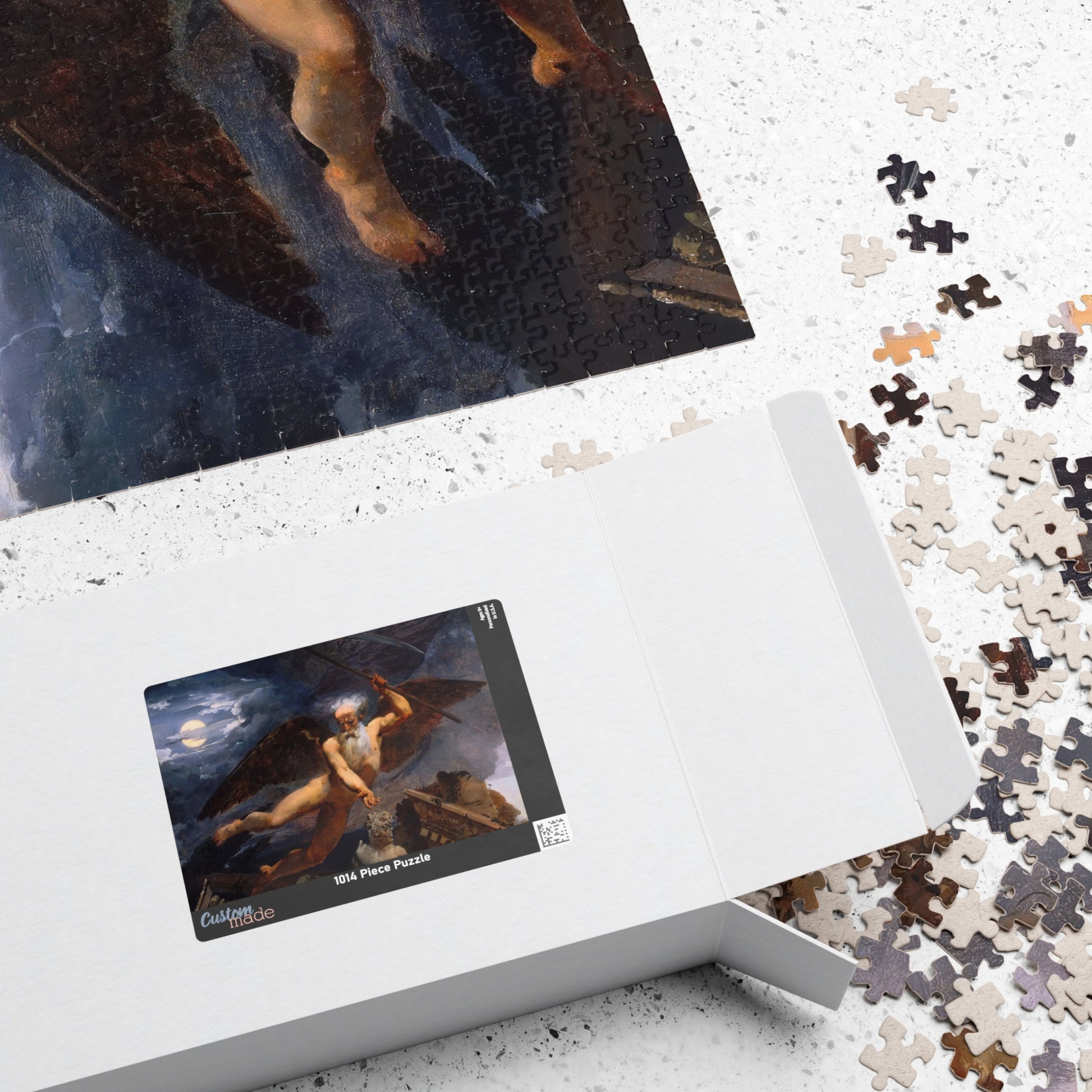 Time displays ruins and masterpieces Puzzle | Jean-Baptiste Mauzaisse-Quipham Collections