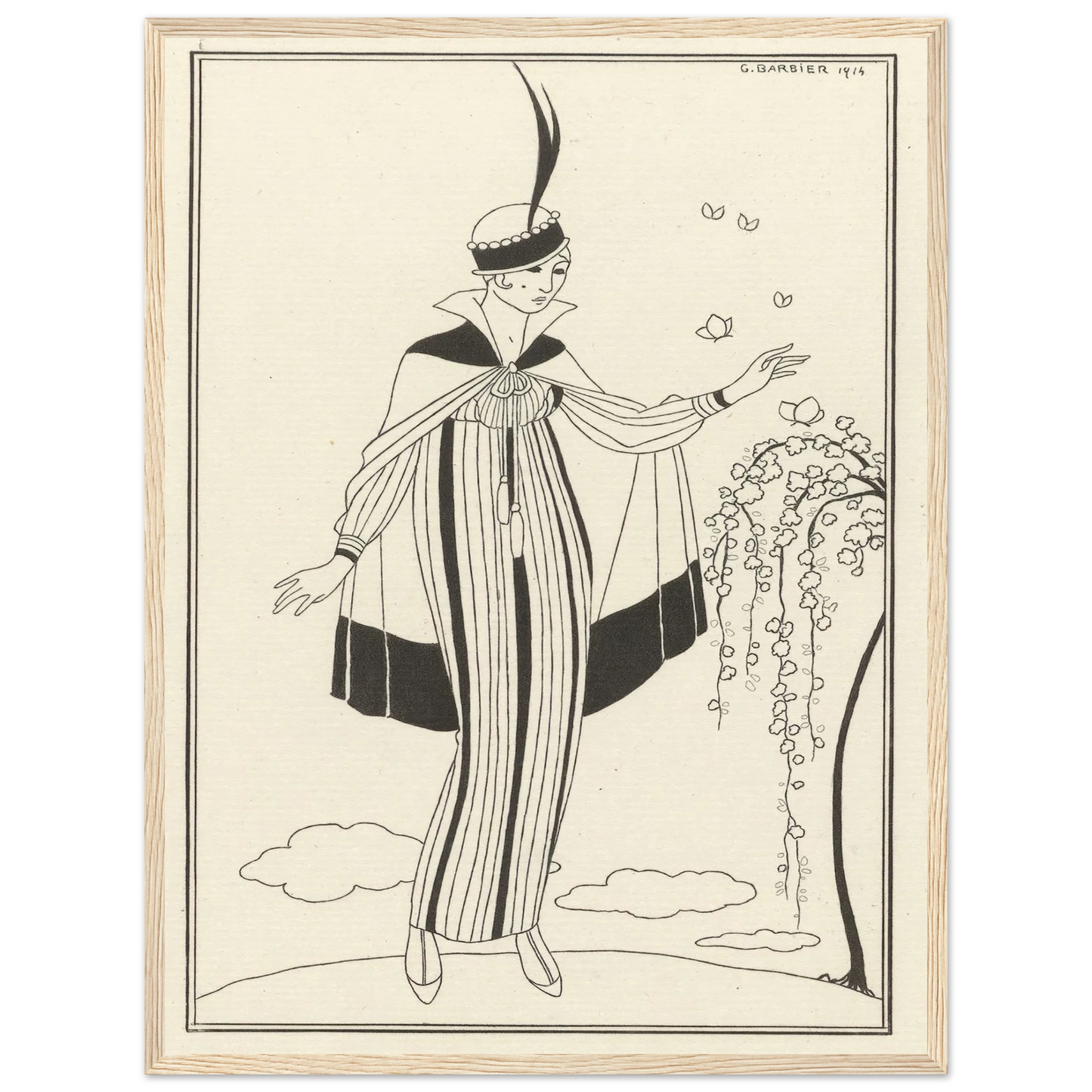 Journal des Dames et des Modes, Costumes Parisiens, 1914, No. 150 (1914) Art Print | George Barbier-Quipham Collections