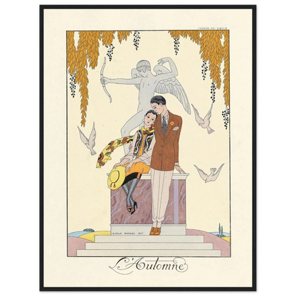 L’Automne (Autumn) (1922–1926) Art Print | George Barbier-Quipham Collections