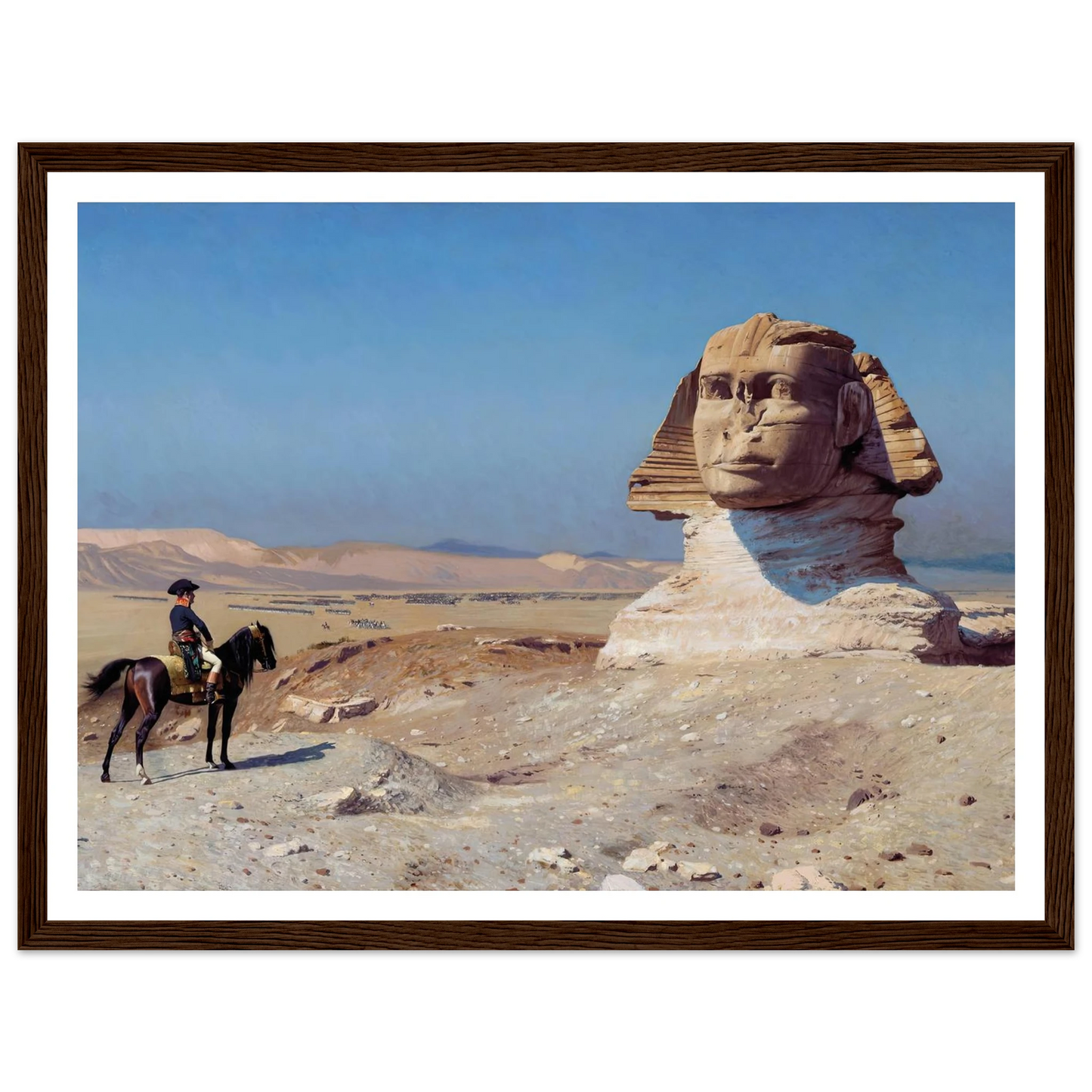 Bonaparte Before the Sphinx (1886) Art Print | Jean Leon Gerome-Quipham Collections