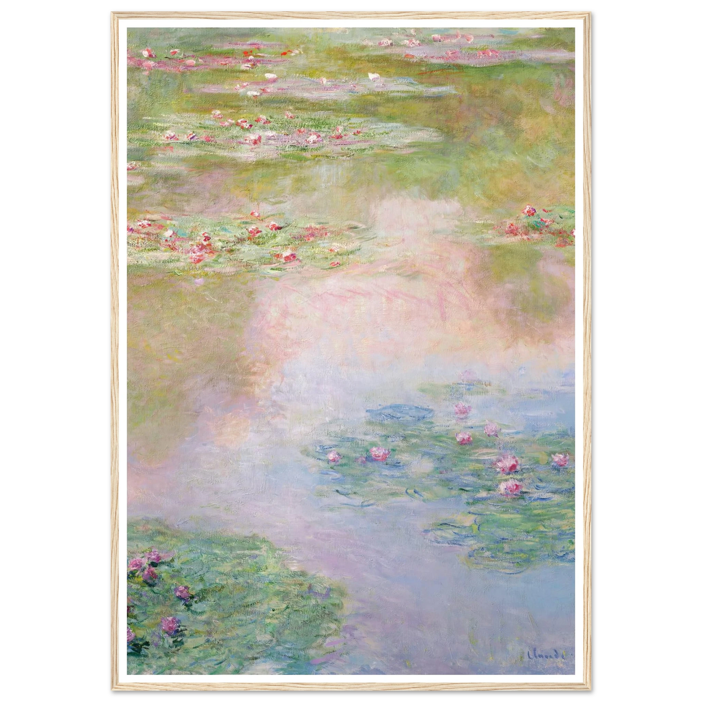 Nymphéas (1907) Art Print | Claude Monet-Quipham Collections