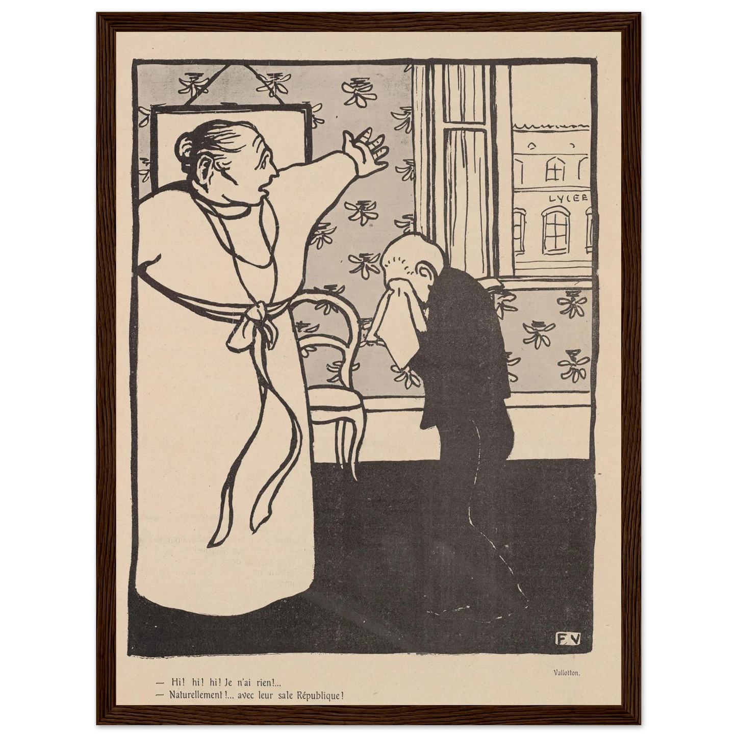 8 août 1903. Art Print | Felix Vallotton-Quipham Collections