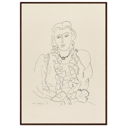 Sitzende Frau (1936) Art Print | Henri Matisse-Quipham Collections