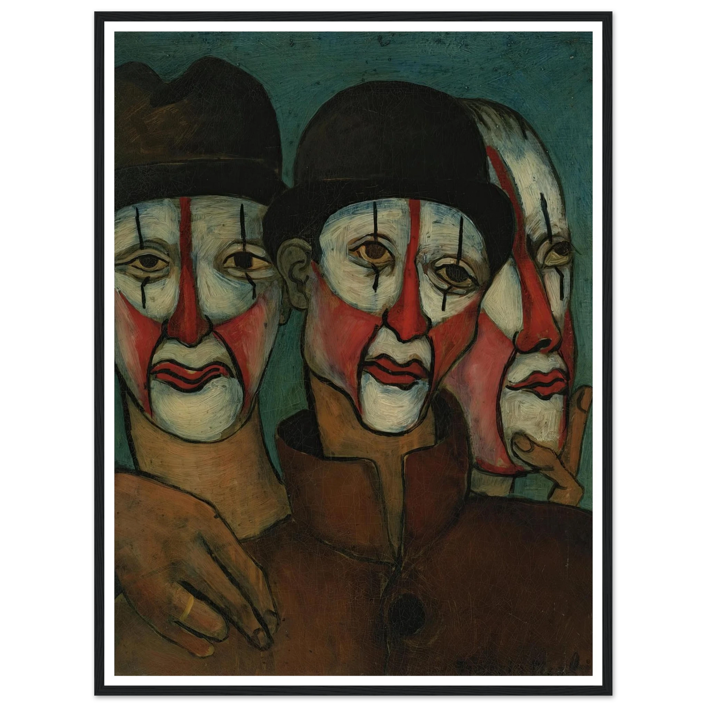 Trois mimes Art Print | Francis Picabia-Quipham Collections