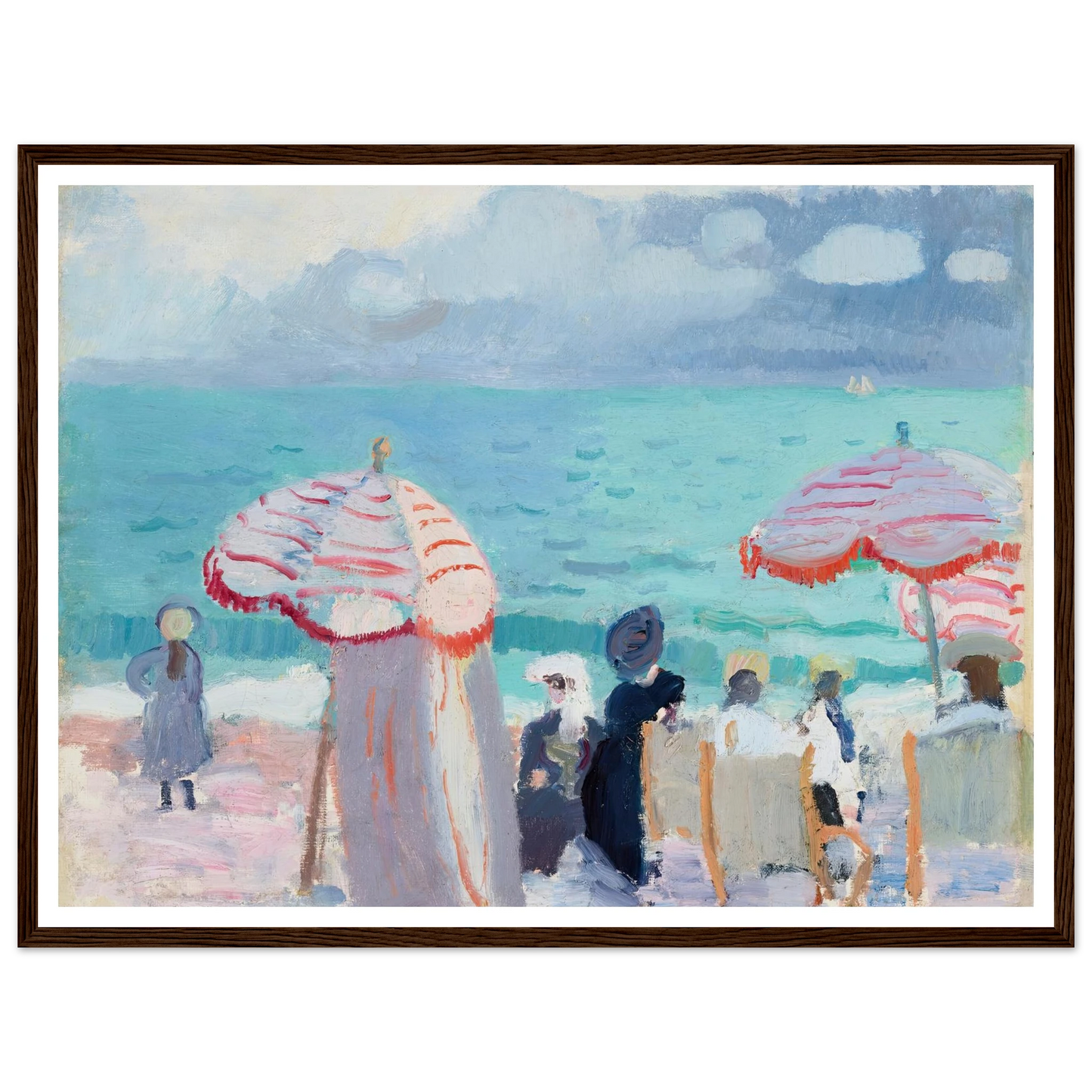 Les Parasols (1905) Art Print | Raoul Dufy-Quipham Collections