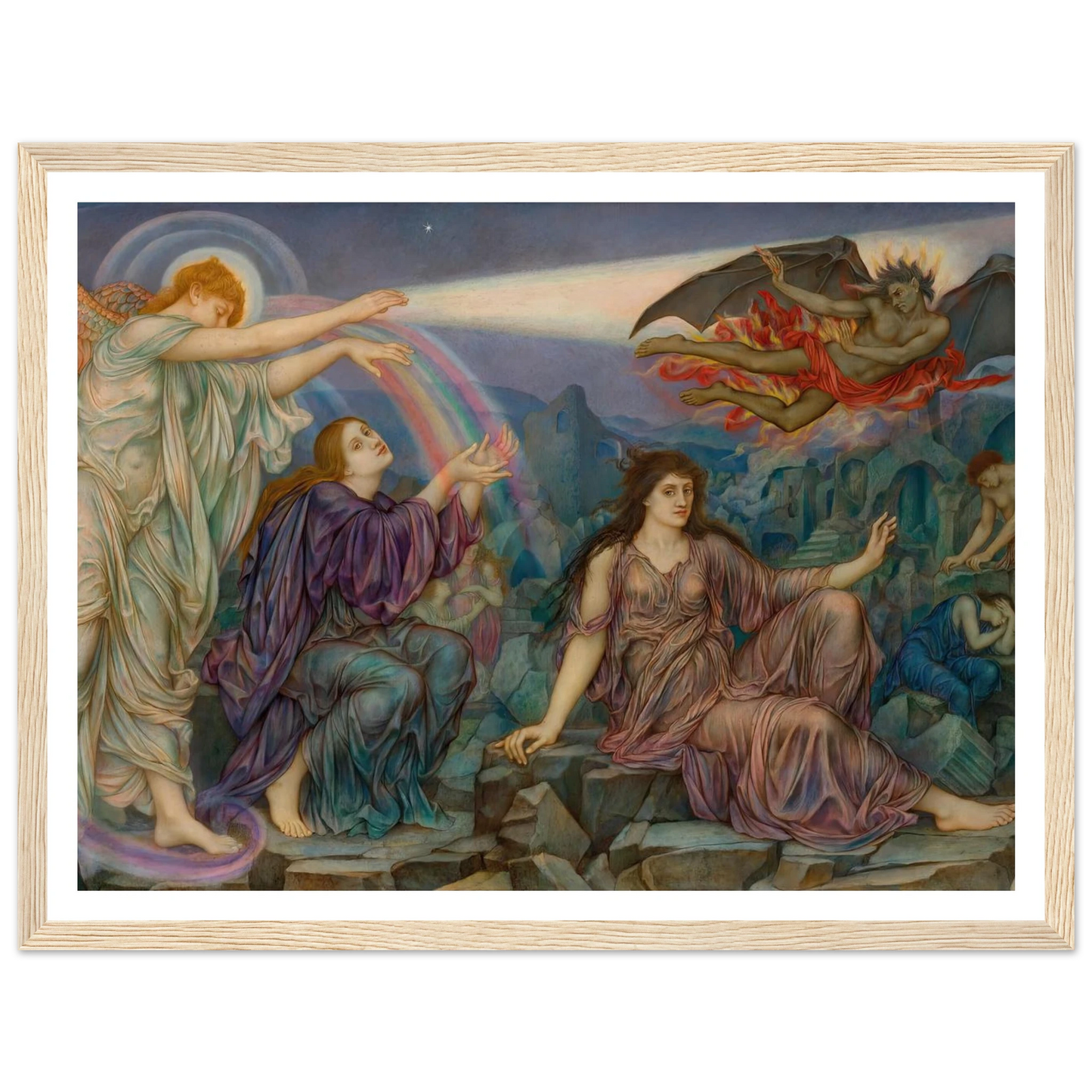 The Search-Light Art Print | Evelyn de Morgan-Quipham Collections